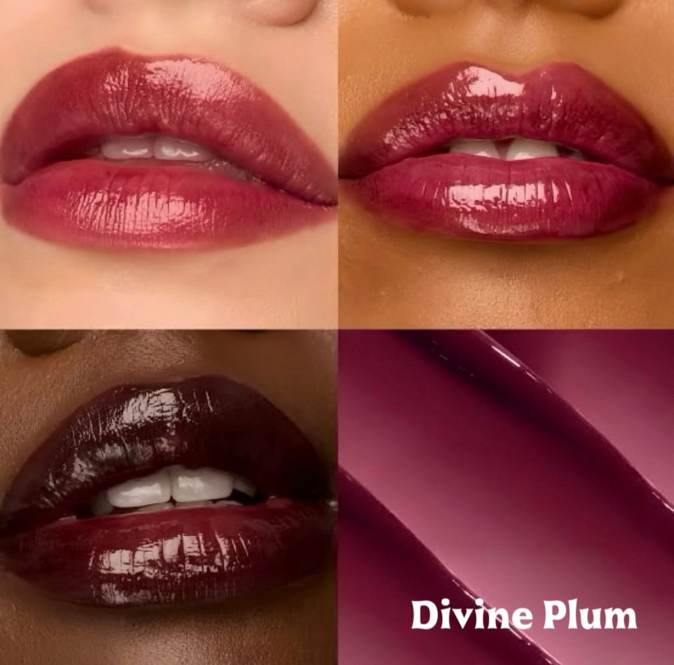Estée Lauder stellar lip gloss-Divine plum