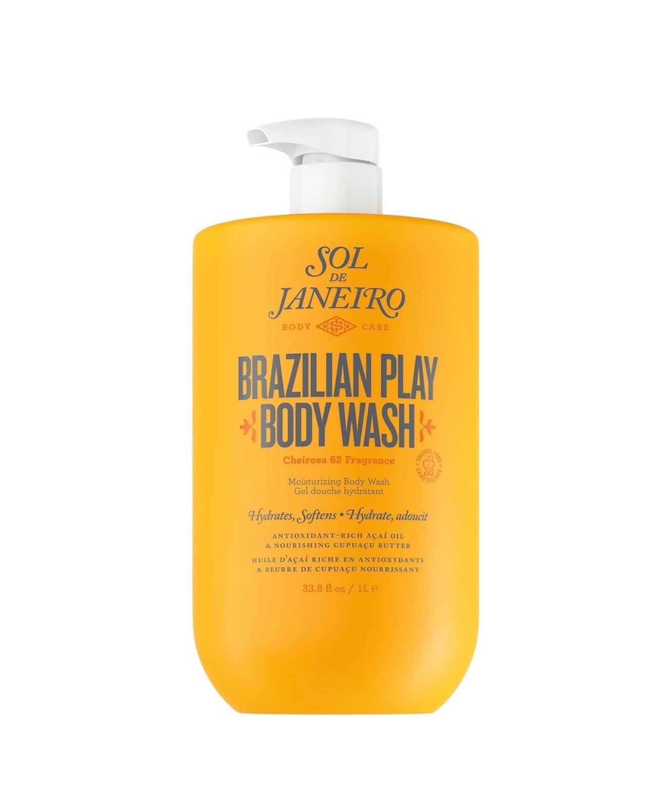 SDJ: Brazilian Play Body Wash 1 Litre