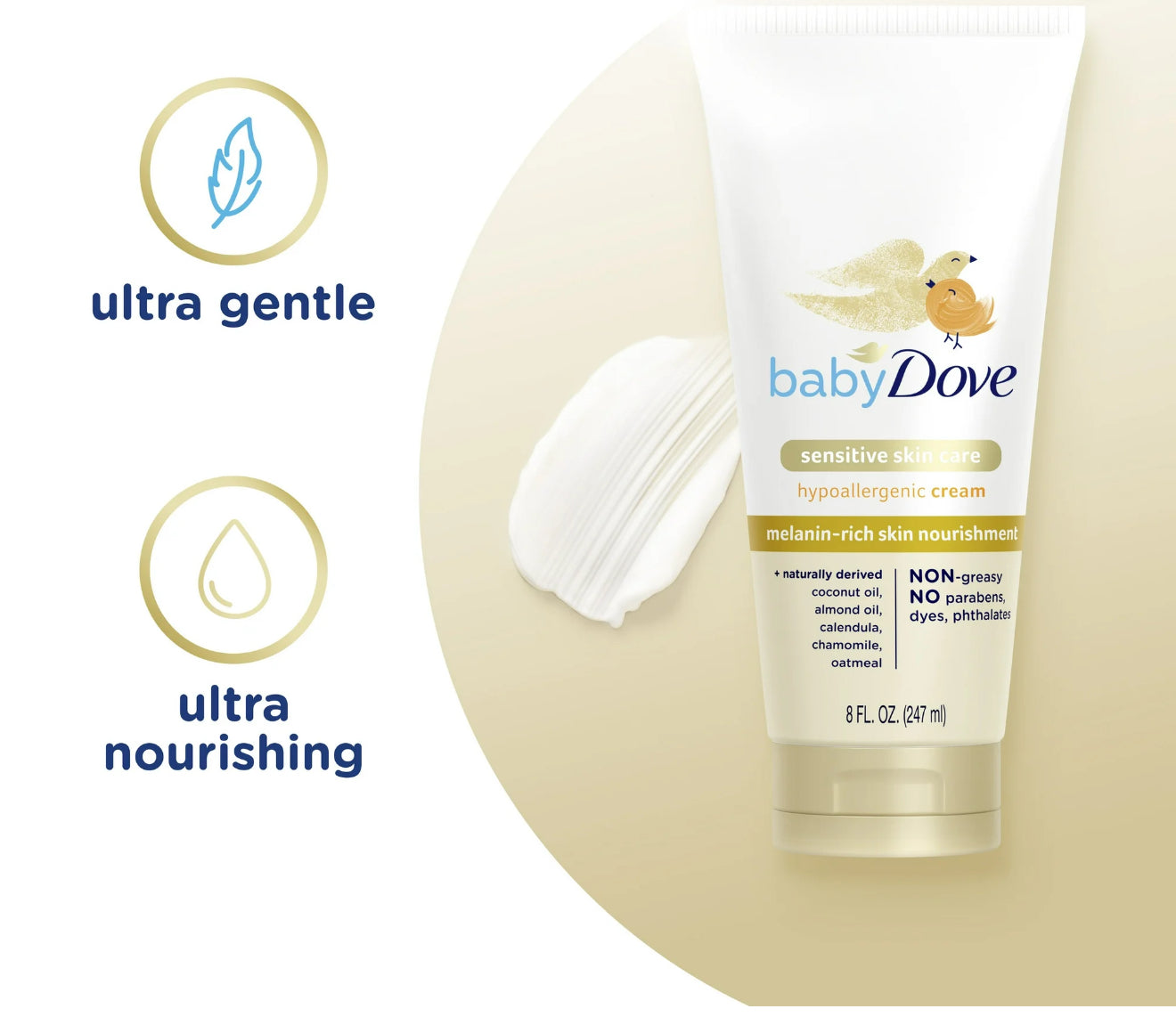 Dove Hypoallergenic Wash set