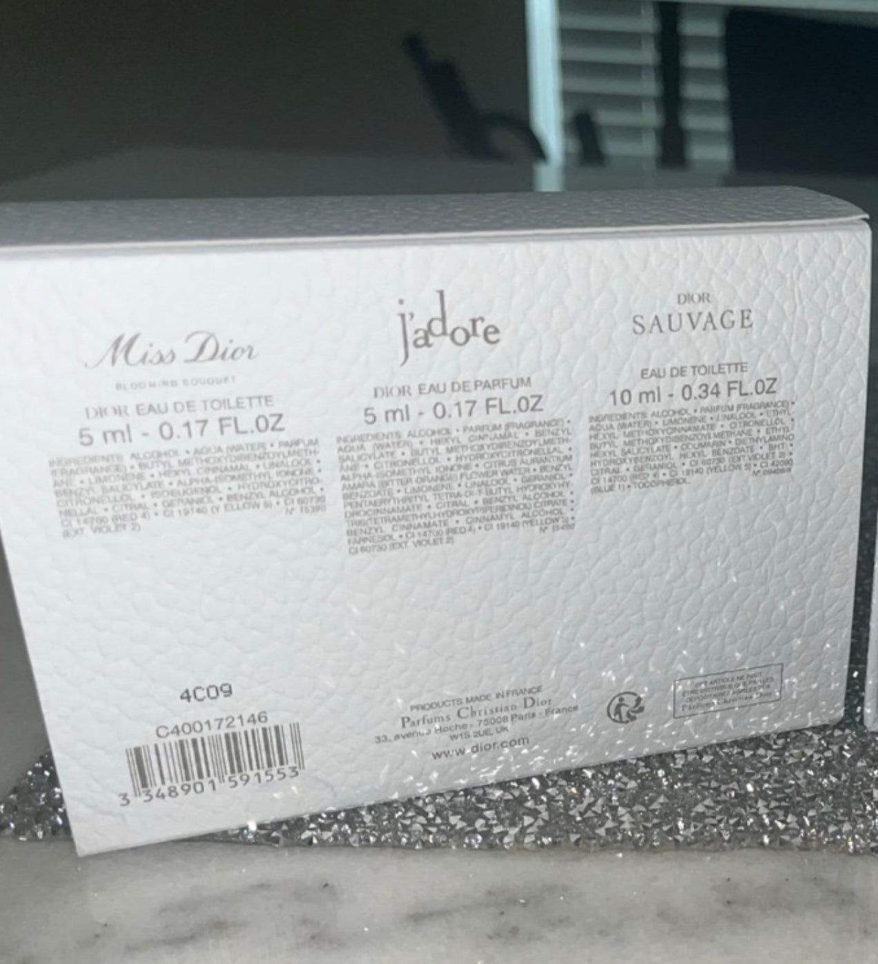 Dior mini coffret