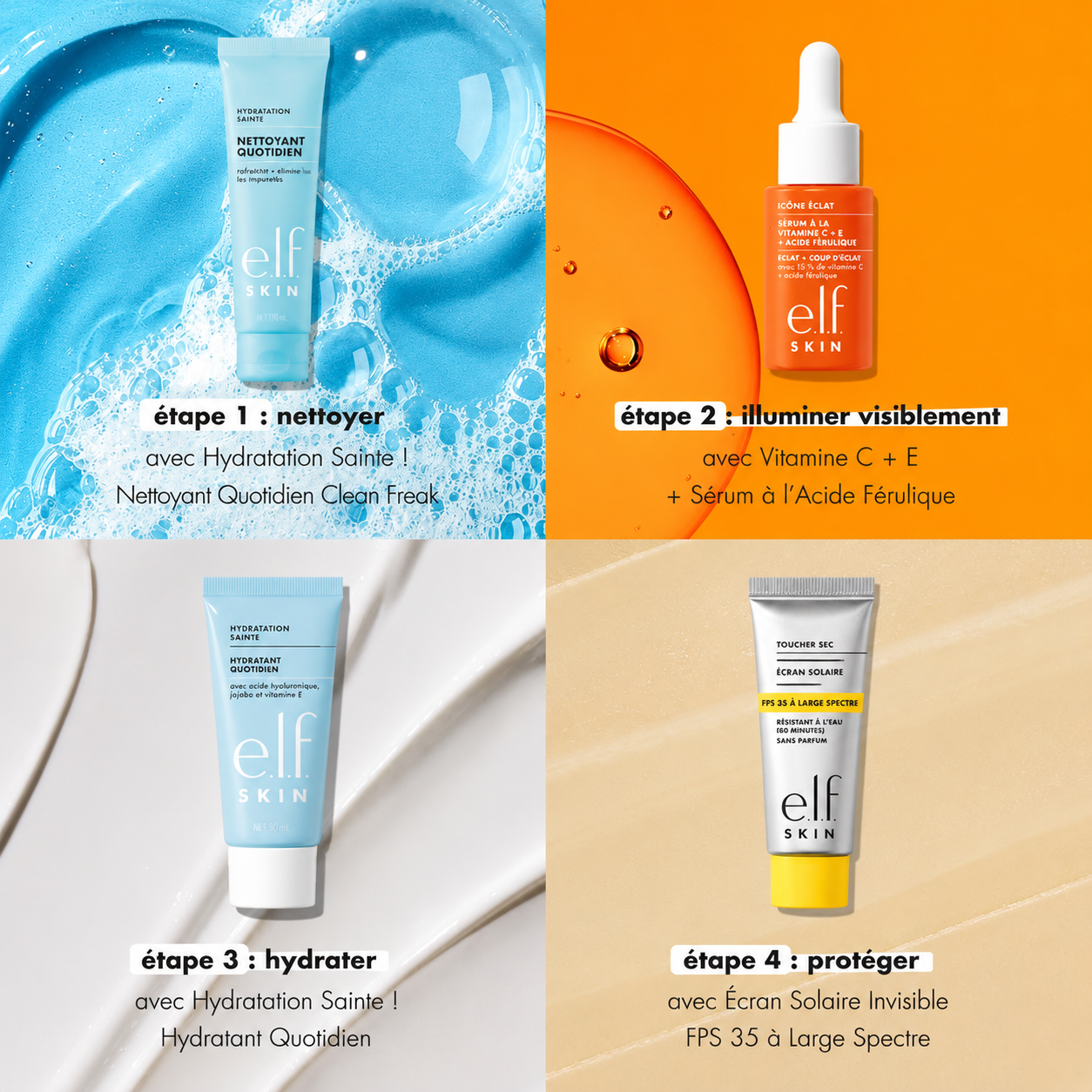 e.l.f. Skin – Wake The e.l.f. Up! Skincare Kit