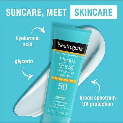 Neutrogena Hydro Boost Water Gel Sunscreen Lotion spf50