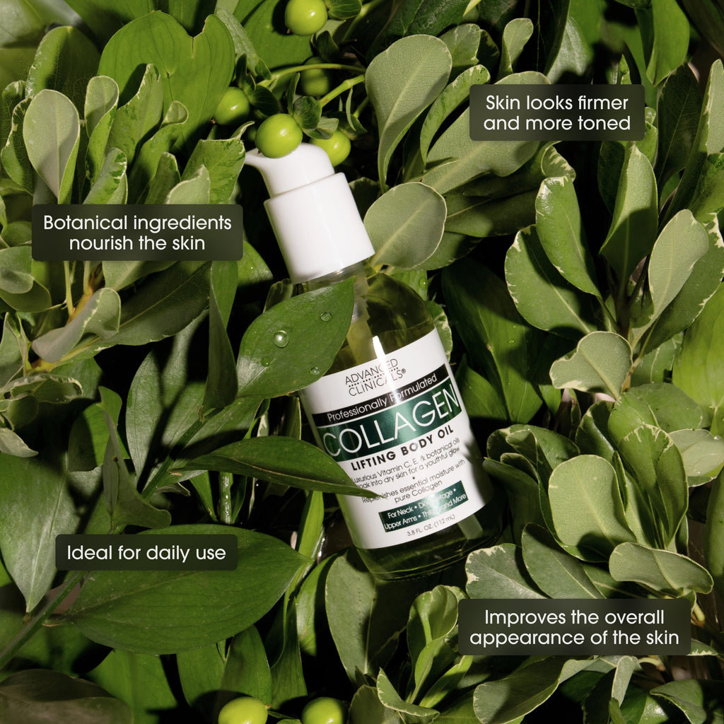 Advanced Clinicals Firming Collagen Body Oil