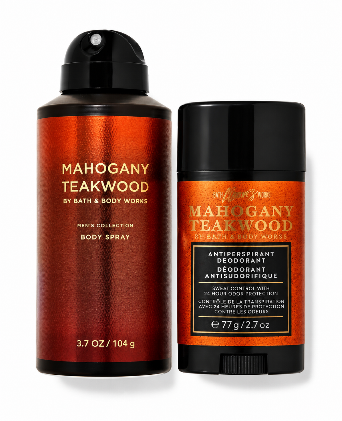 BBW: Mahogany Teakwood Duo