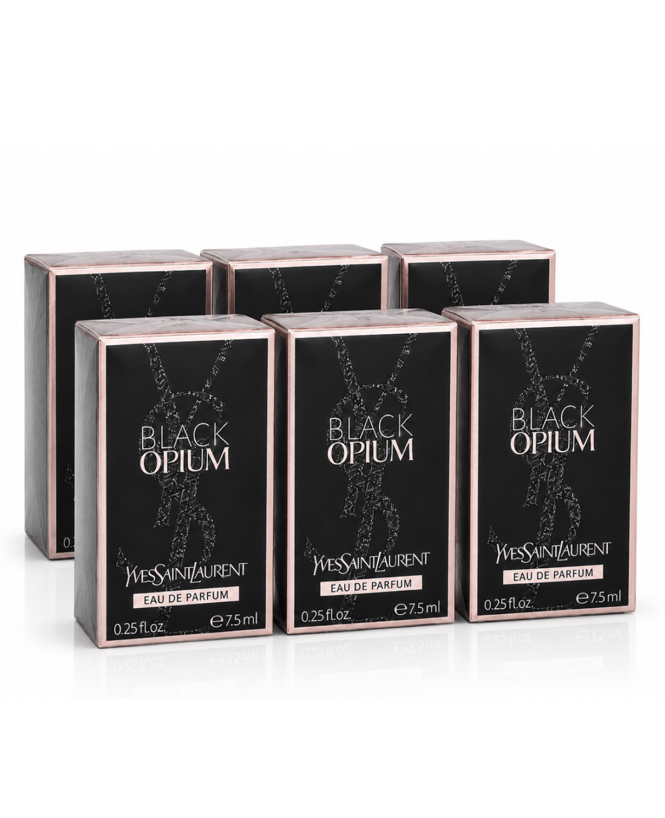 YSL Black opium EDP lot de 6x7,5ml