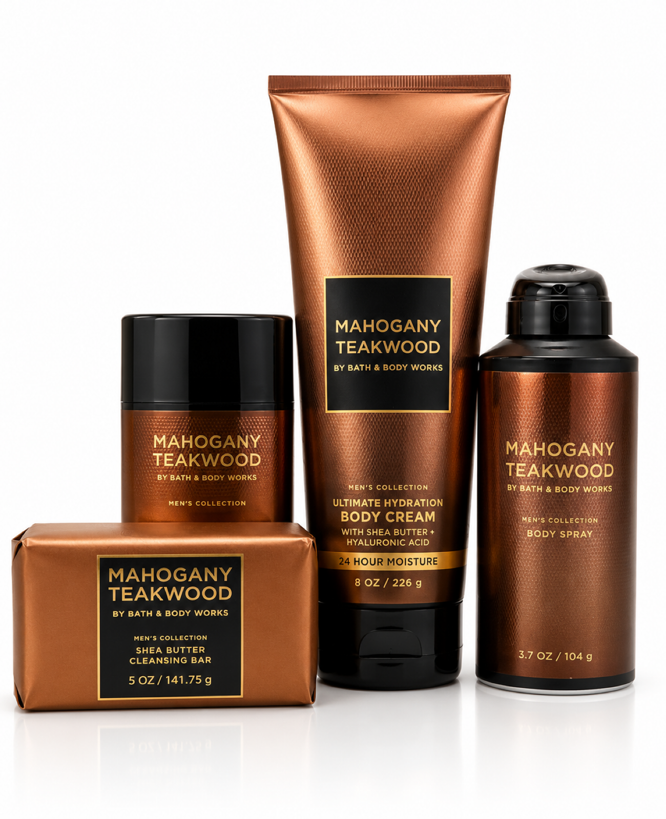 BBW: Mahogany Teakwood set