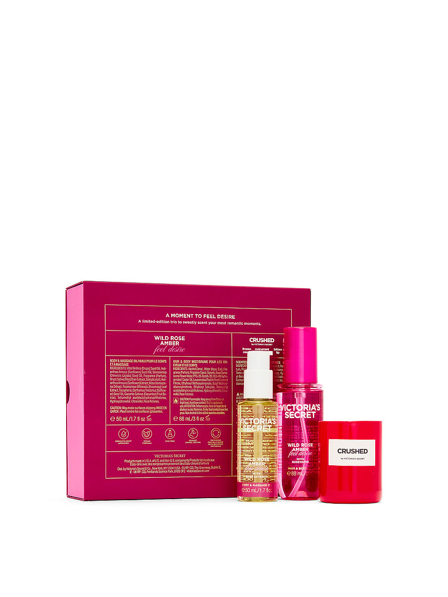 VS: 3-Piece Wild Rose Amber Gift Set