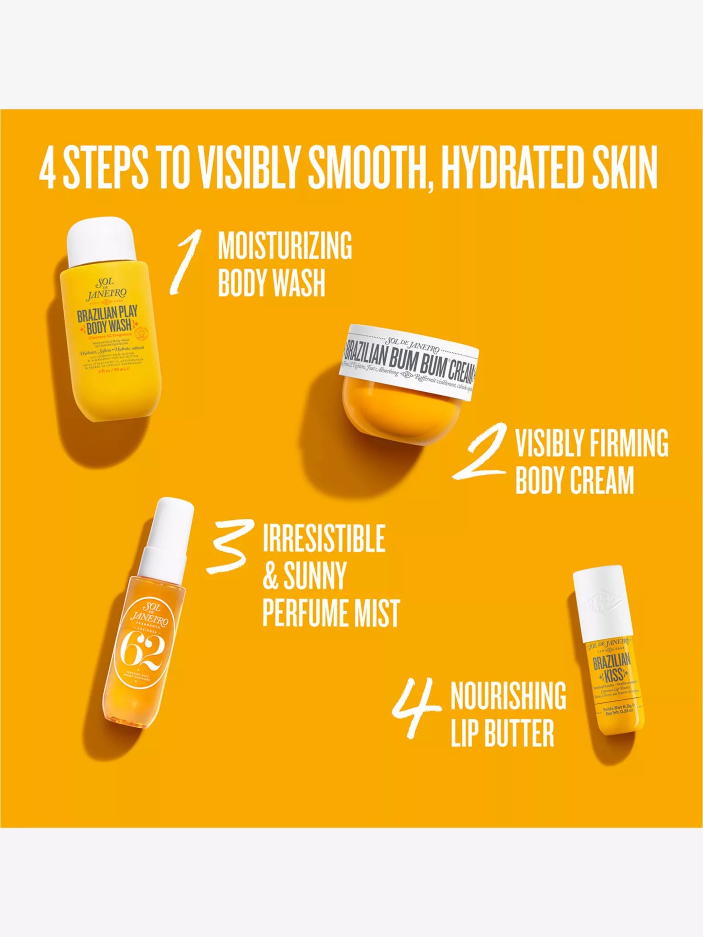 SDJ: Smooth and Glow Bum Bum Body Routine Set