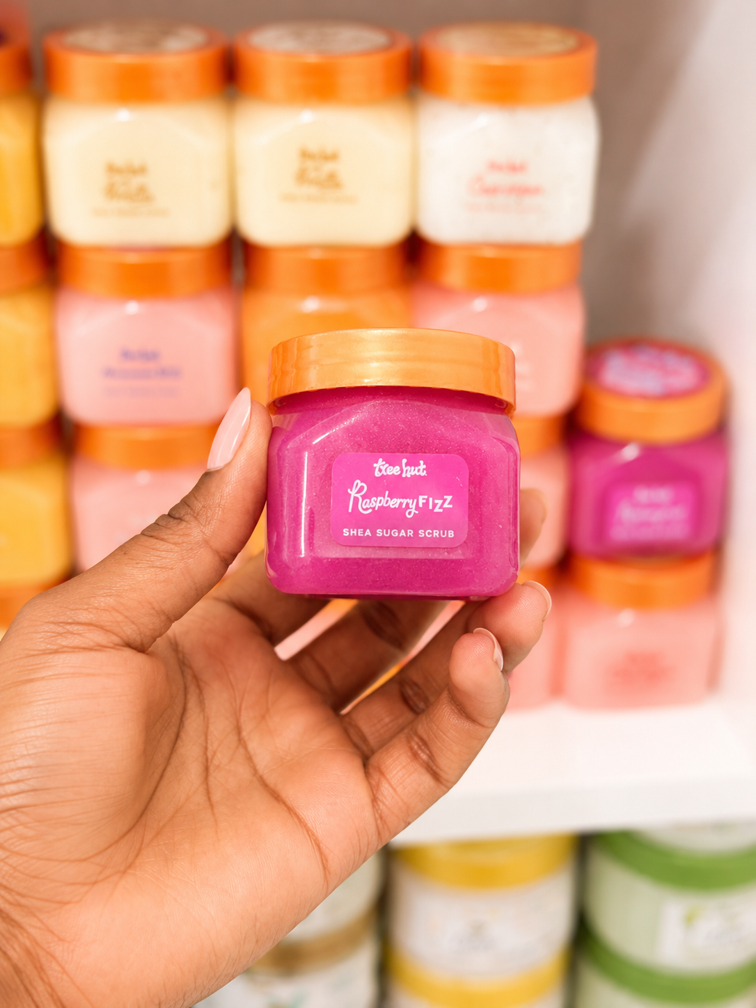 Tree Hut Mini Gommage Corps Raspberry fizz (100g)