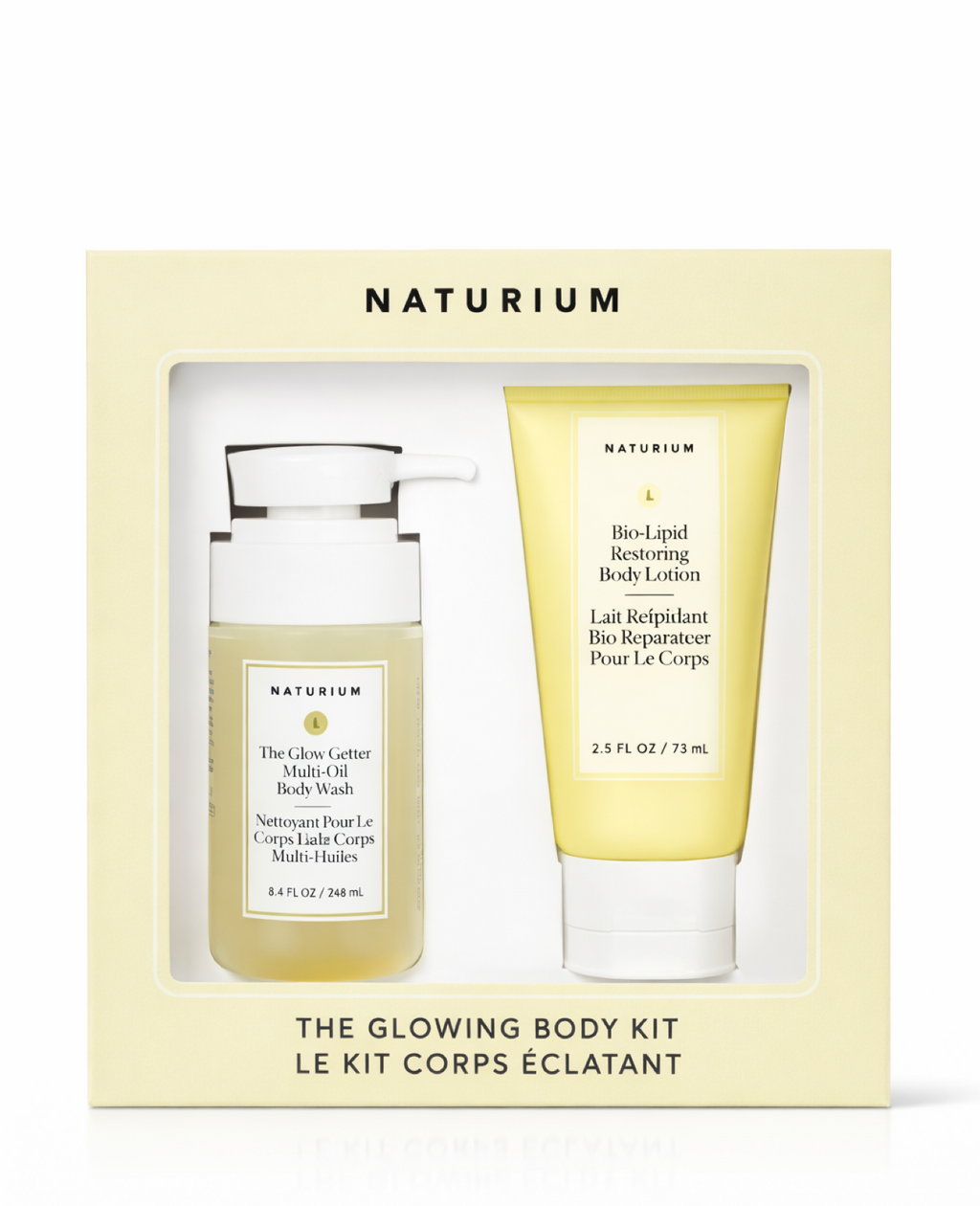 Naturium Glow getter mini duo gel 100 ml & lait 75ml
