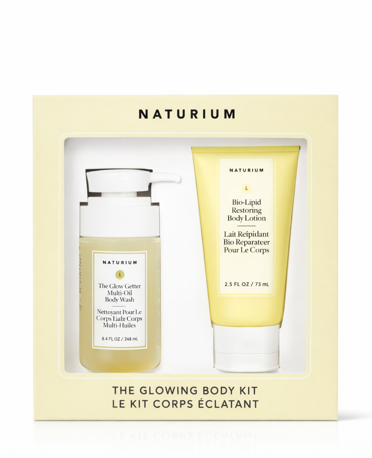 Naturium Glow getter mini duo gel 100 ml & lait 75ml