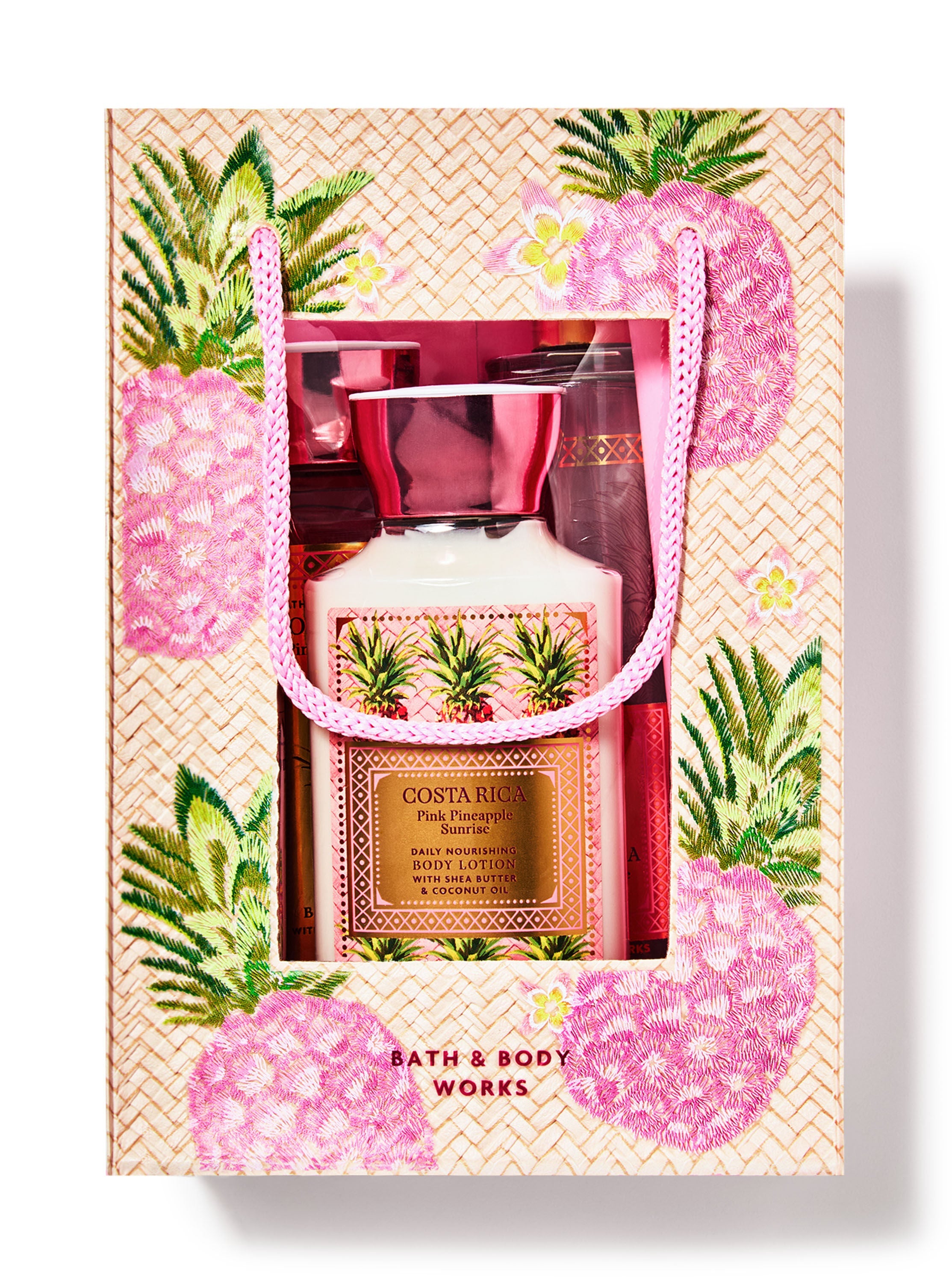 BBW: Pink Pineapple Sunrise