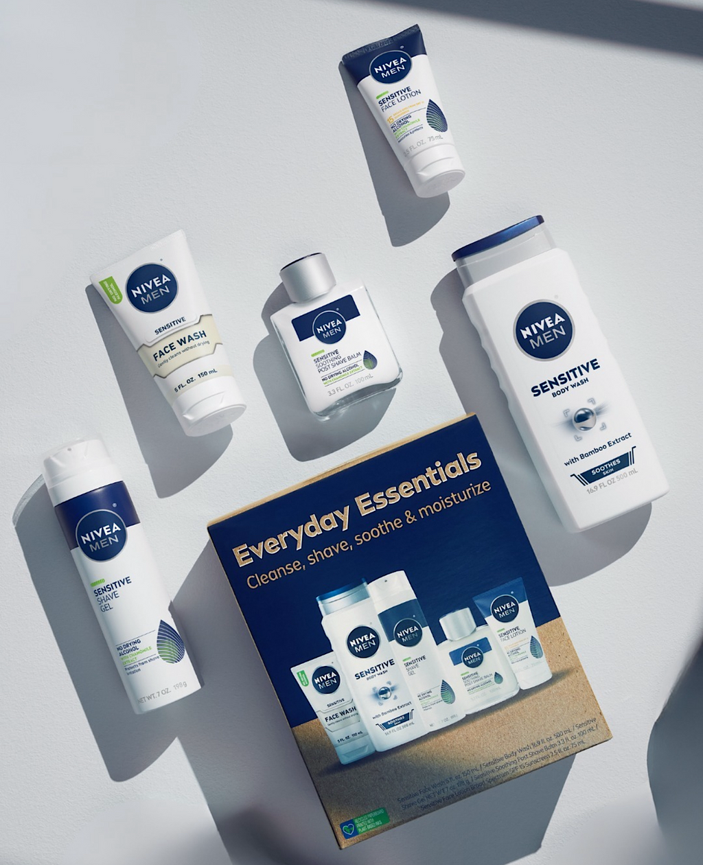 NIVEA MEN Sensitive Skin Care Set for Men