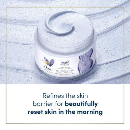 Dove scrub night recovery serum de retinol
