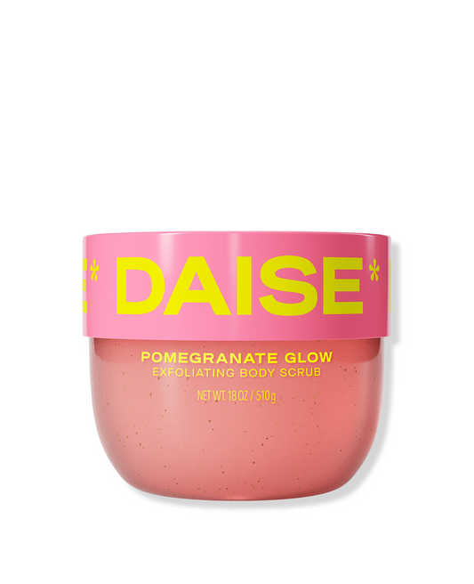 Daise pomegranate glow scrub