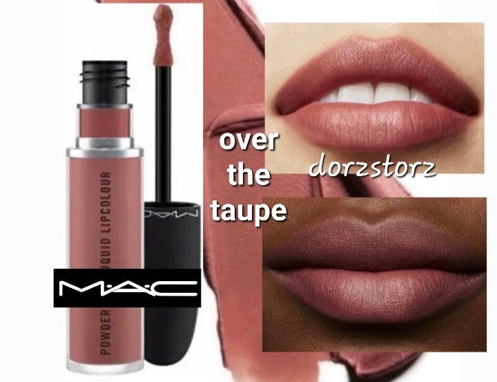 MAC Powder Kiss Lip & Cheek Matte -997 Over the taupe