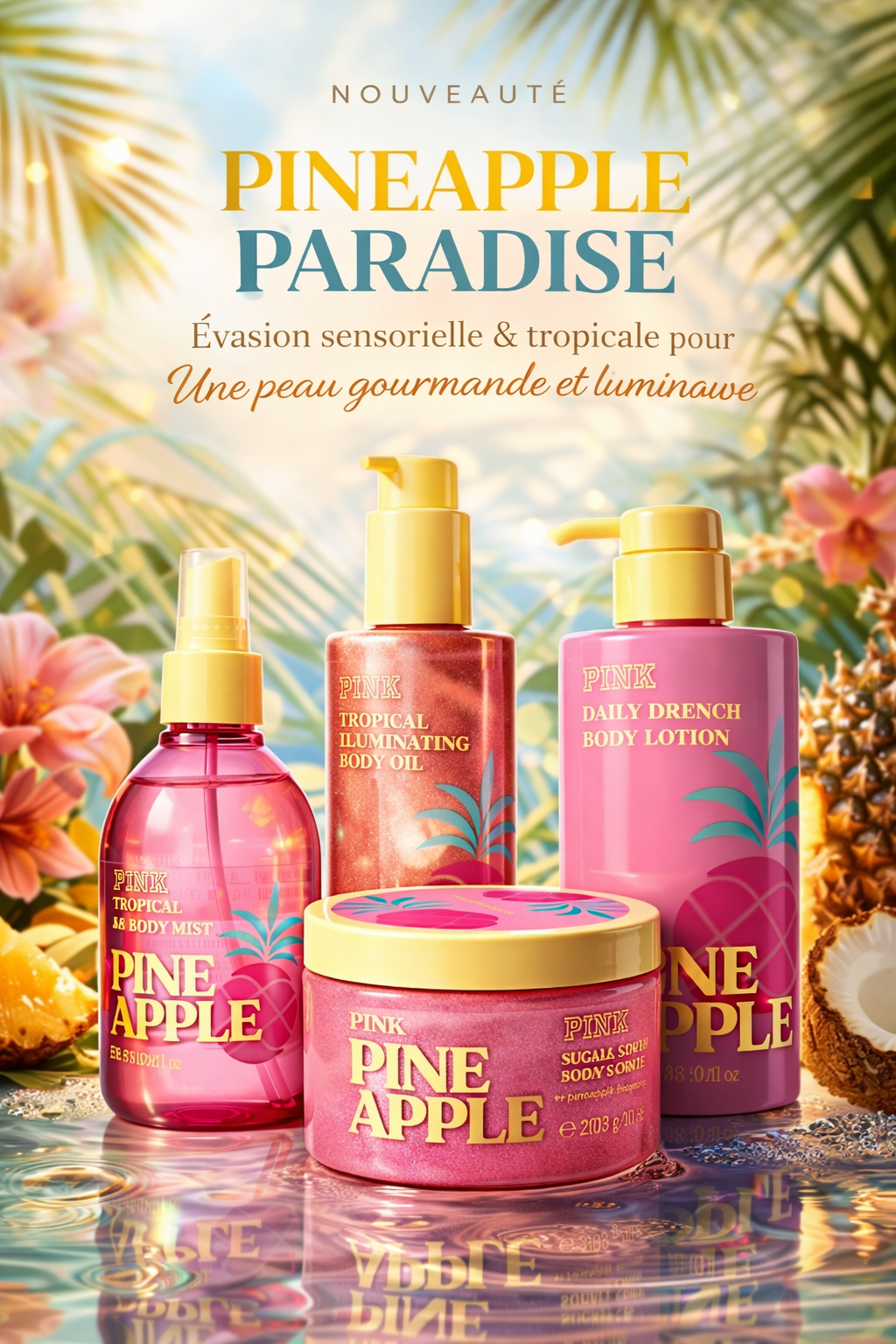 VS: Pineapple Ritual Body set
