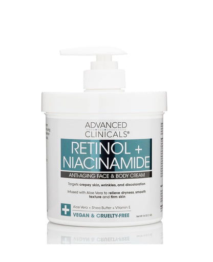 Advanced Clinicals Retinol Body Lotion W/Niacinamide