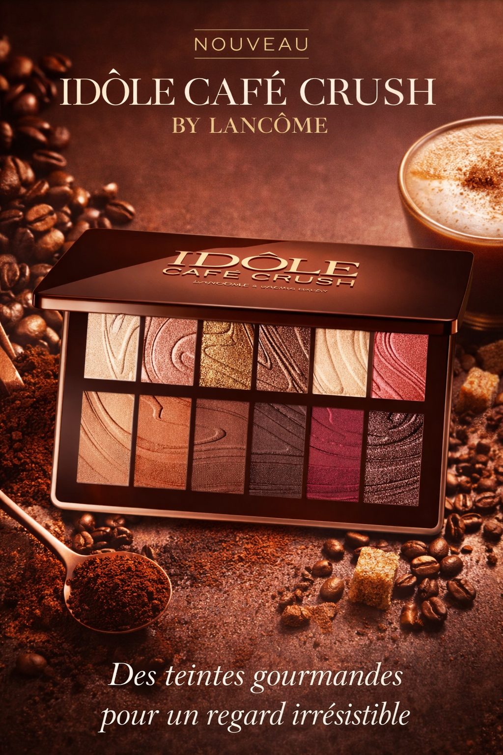 Lancôme Palette   Idôle Café Crush Eyeshadow Palette