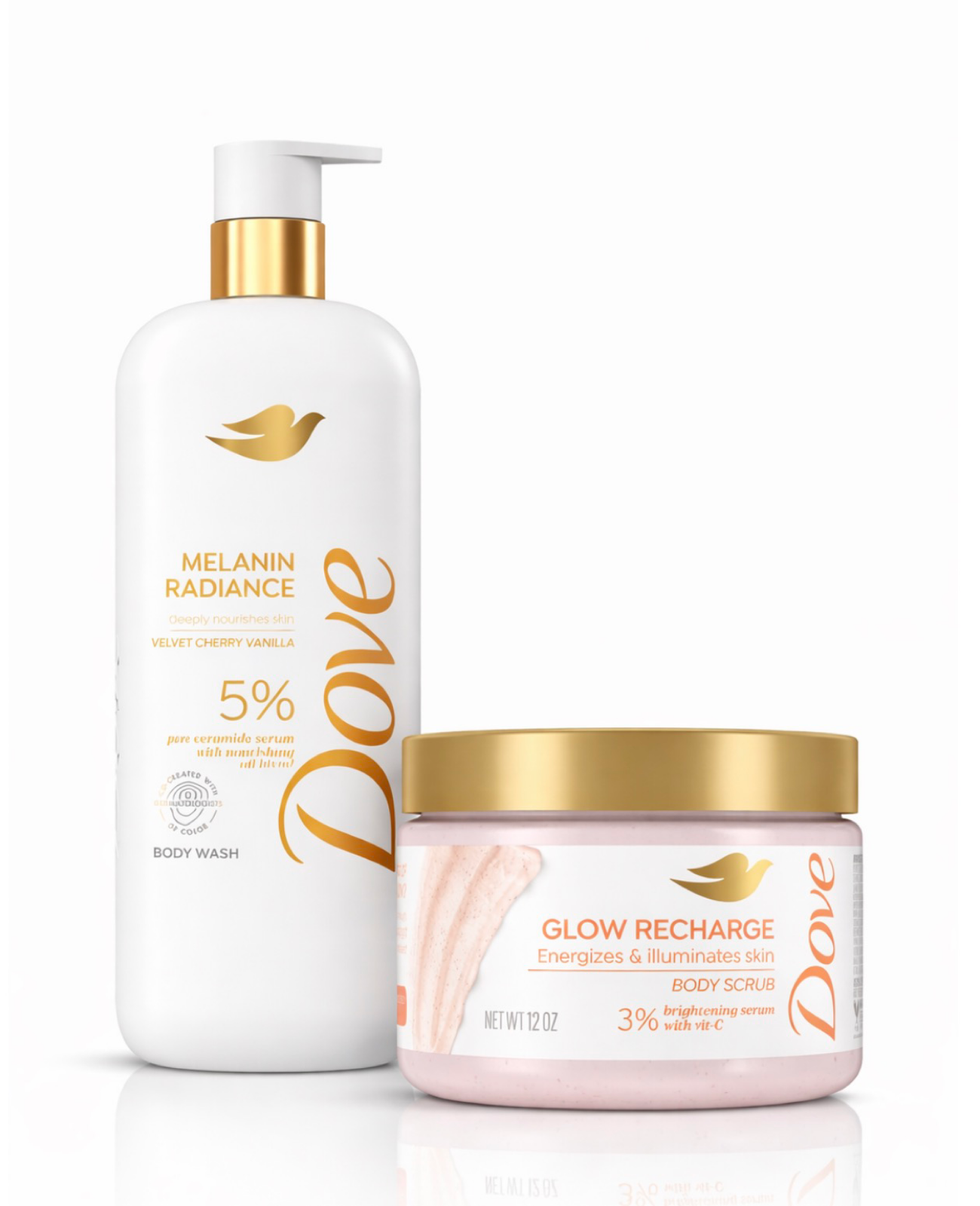 Dove Duo Melanin Radiance + Glow Recharge