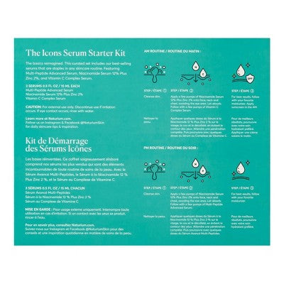 Coffret Naturium – The Icons Serum Starter Kit