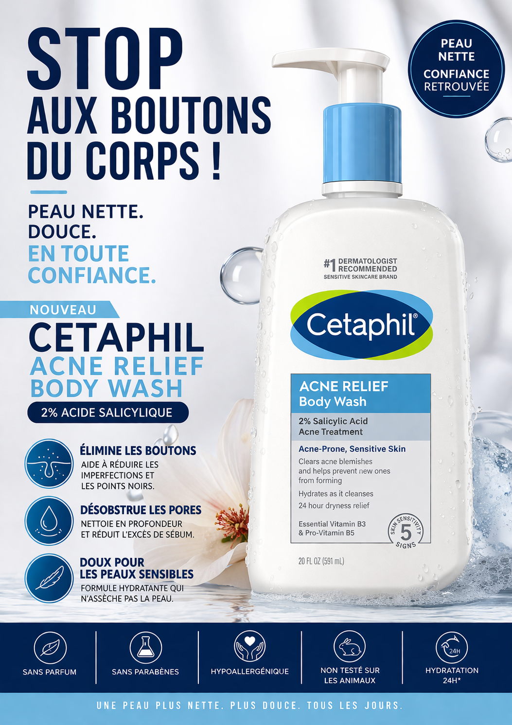 Cetaphil Acne Relief Body Wash