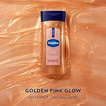 Vaseline Sunlit Glow Shimmer Body Oil – Vanilla Cocoa