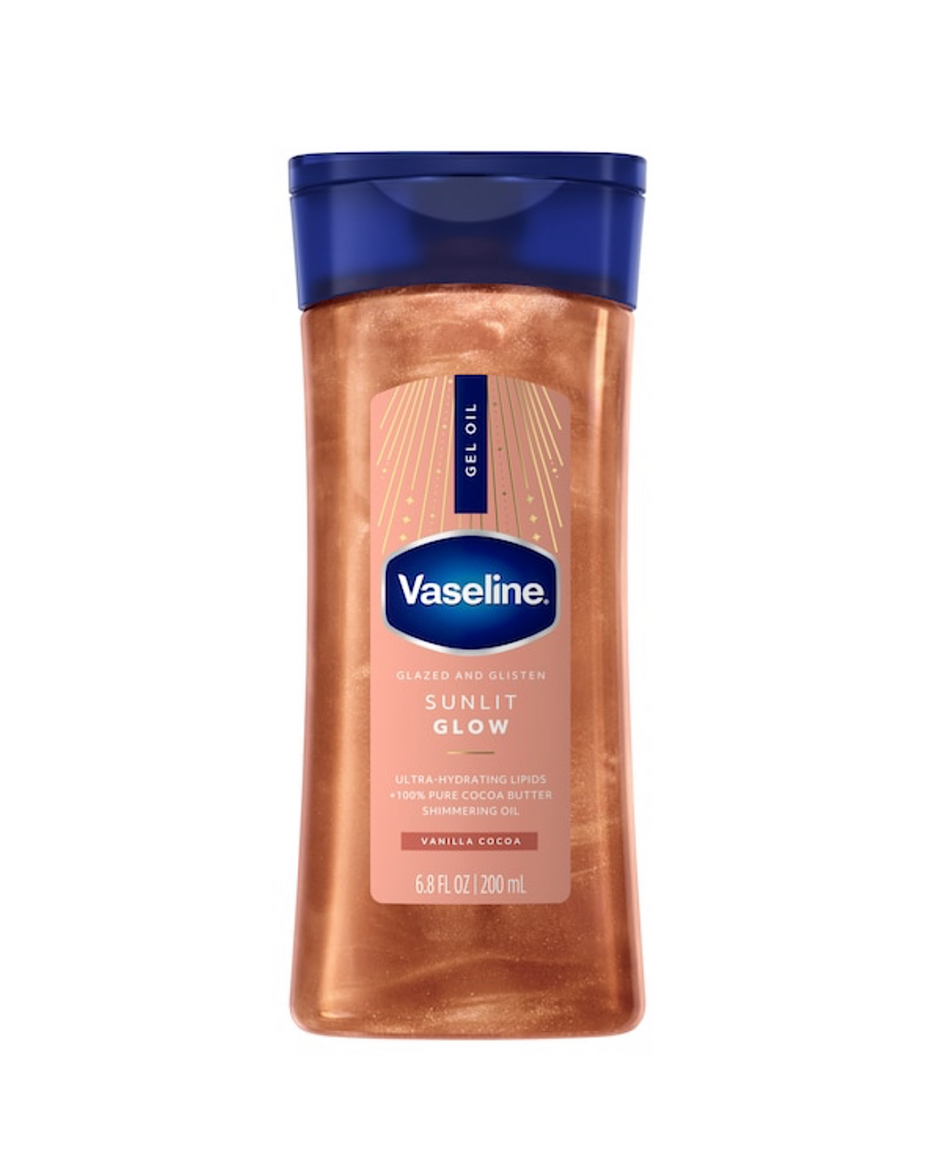 Vaseline Sunlit Glow Shimmer Body Oil – Vanilla Cocoa