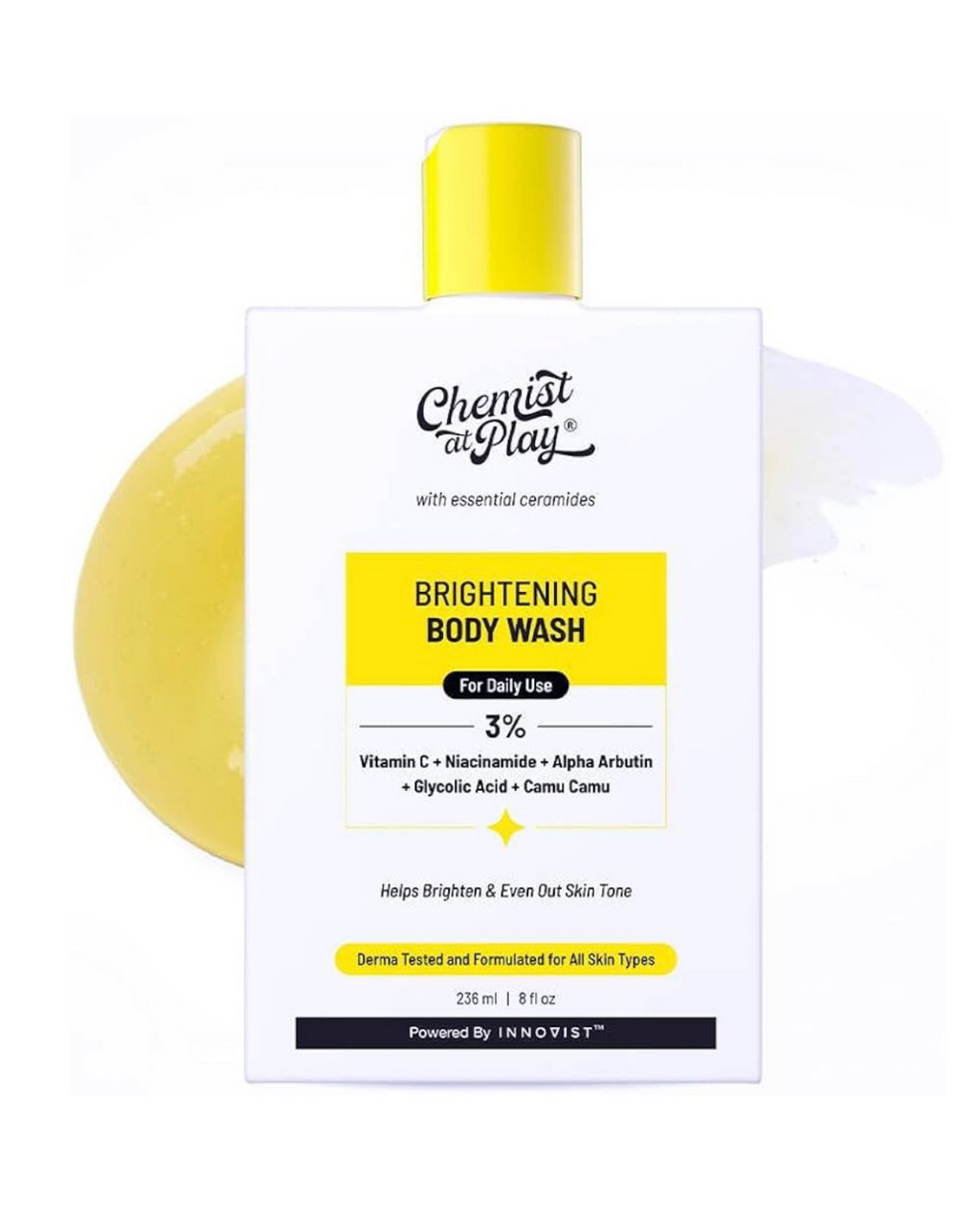 Chemist at Play Brightening Body Wash|Glowing Skin Vitamin C Bodywash