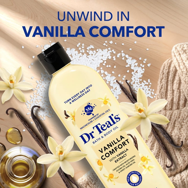 Dr teals Dr Teal’s – Vanilla Comfort Huile de corps