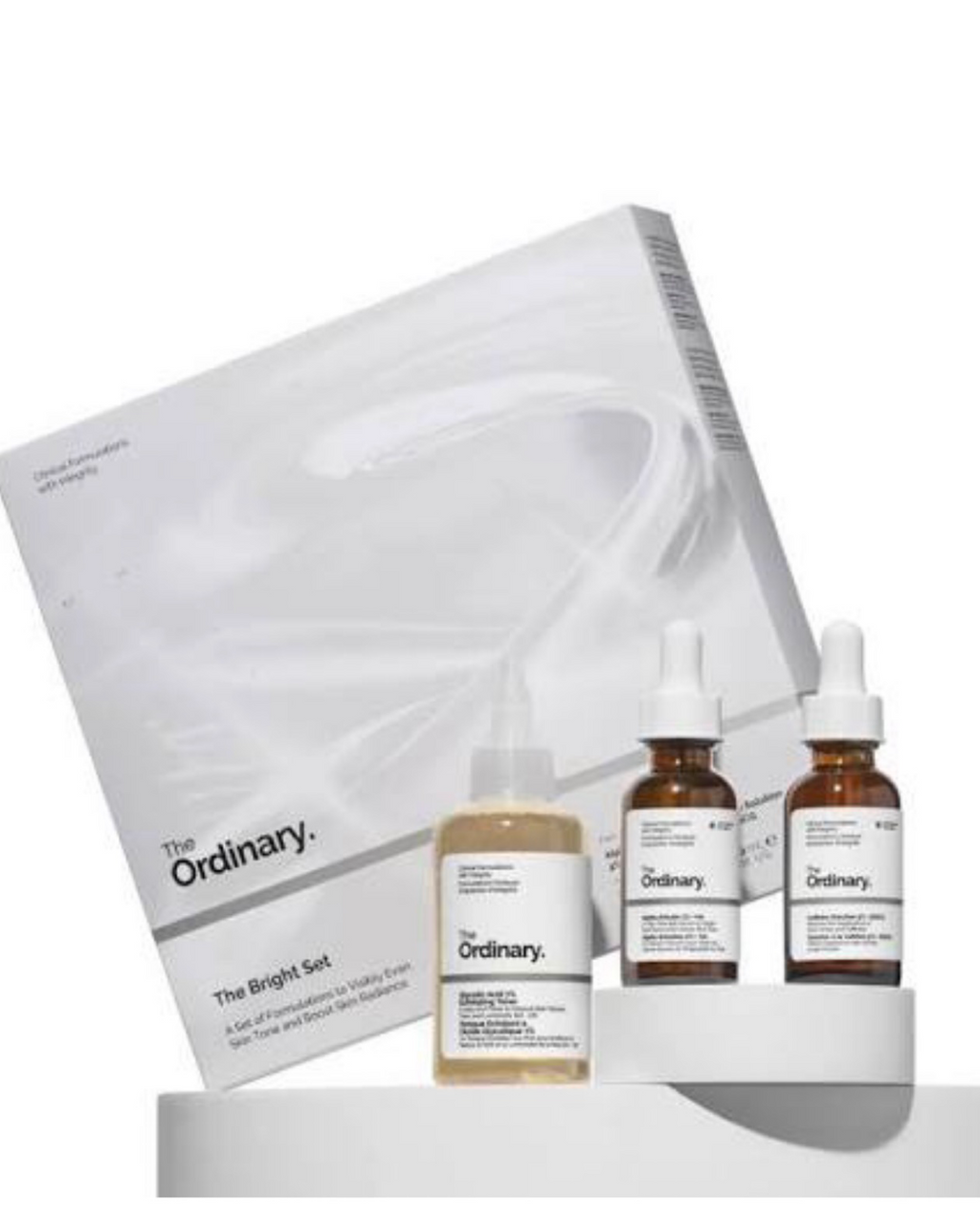 The Ordinary – The Bright Set : Routine éclat & teint uniforme