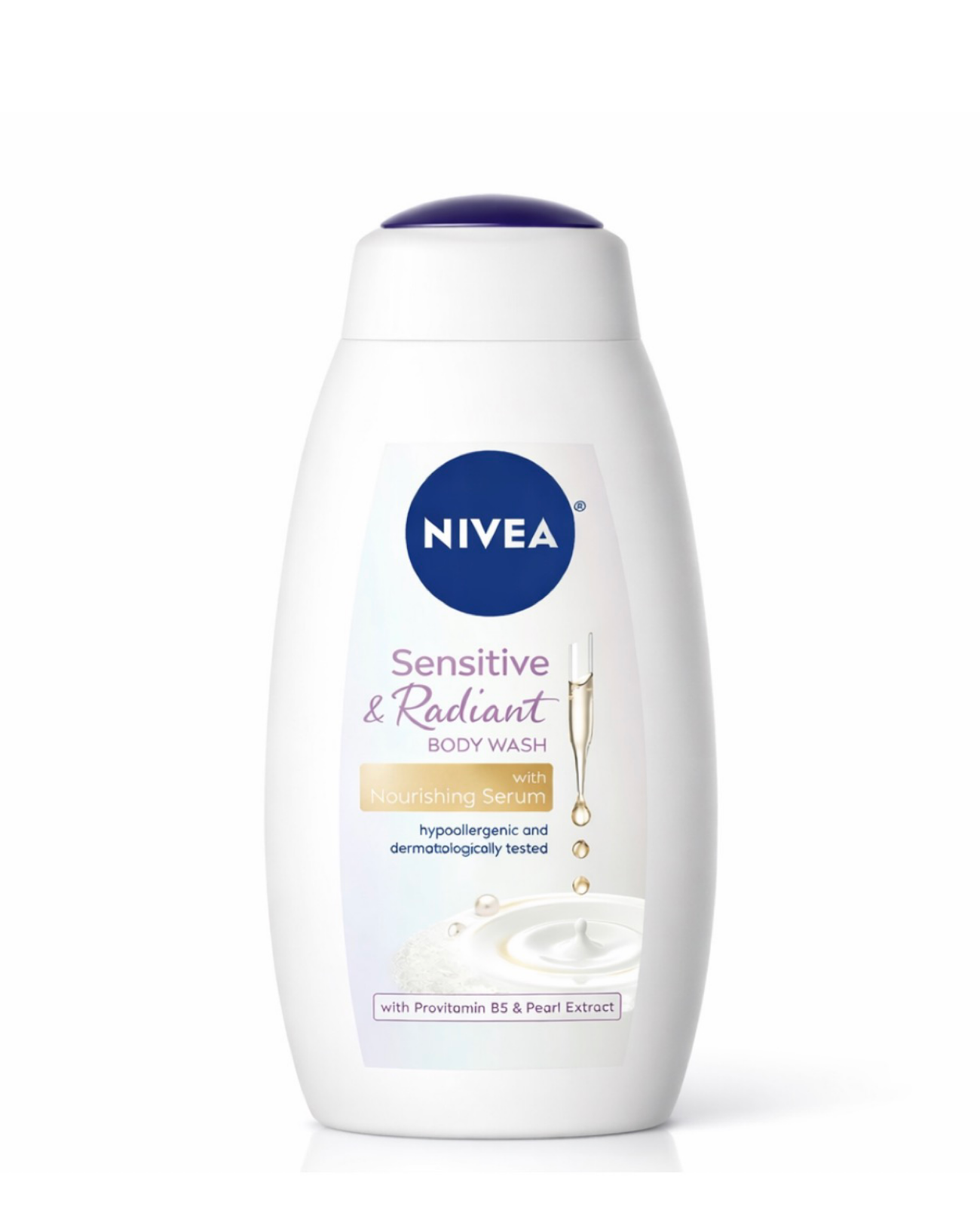 NIVEA Sensitive & Radiant Body Wash – Gel Douche Nourrissant